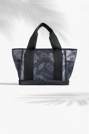 POPFLEX Big Beach Carryall Bag Midnight Palm | ZIAQ60351