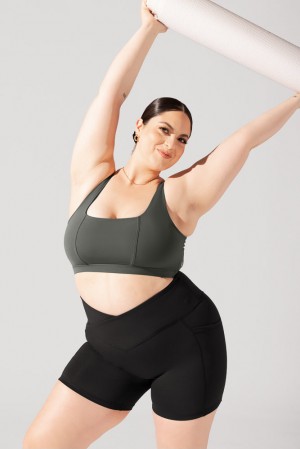 POPFLEX Corset Bra Forestwood | UYJH70158