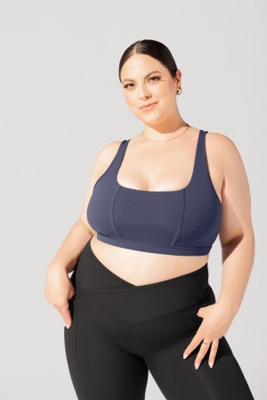 POPFLEX Corset Bra Tmavě Blankyt | ZIQV52908