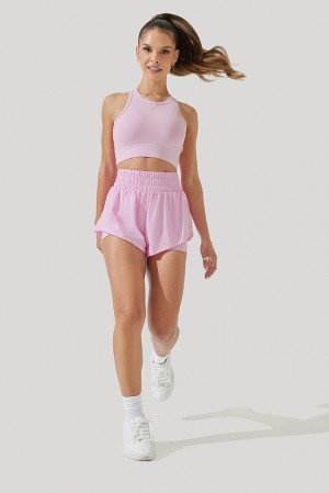 POPFLEX High Waisted Supershort™ Bubblegum | OUWJ50749