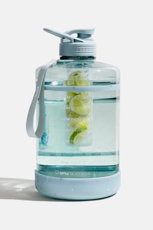 POPFLEX Ready Set Glow Gallon Timer Bottle with Fruit Infuser Blankyt | PLHM74516