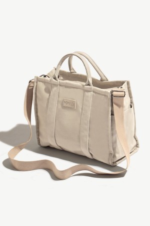POPFLEX Sloane Tote Taupe | MCSX80793