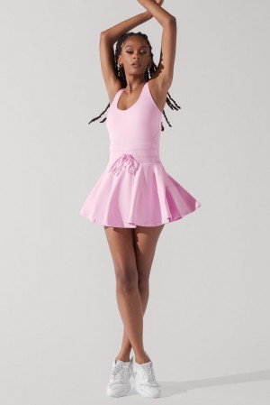 POPFLEX Twirl Šaty Bubblegum | UAIR40371
