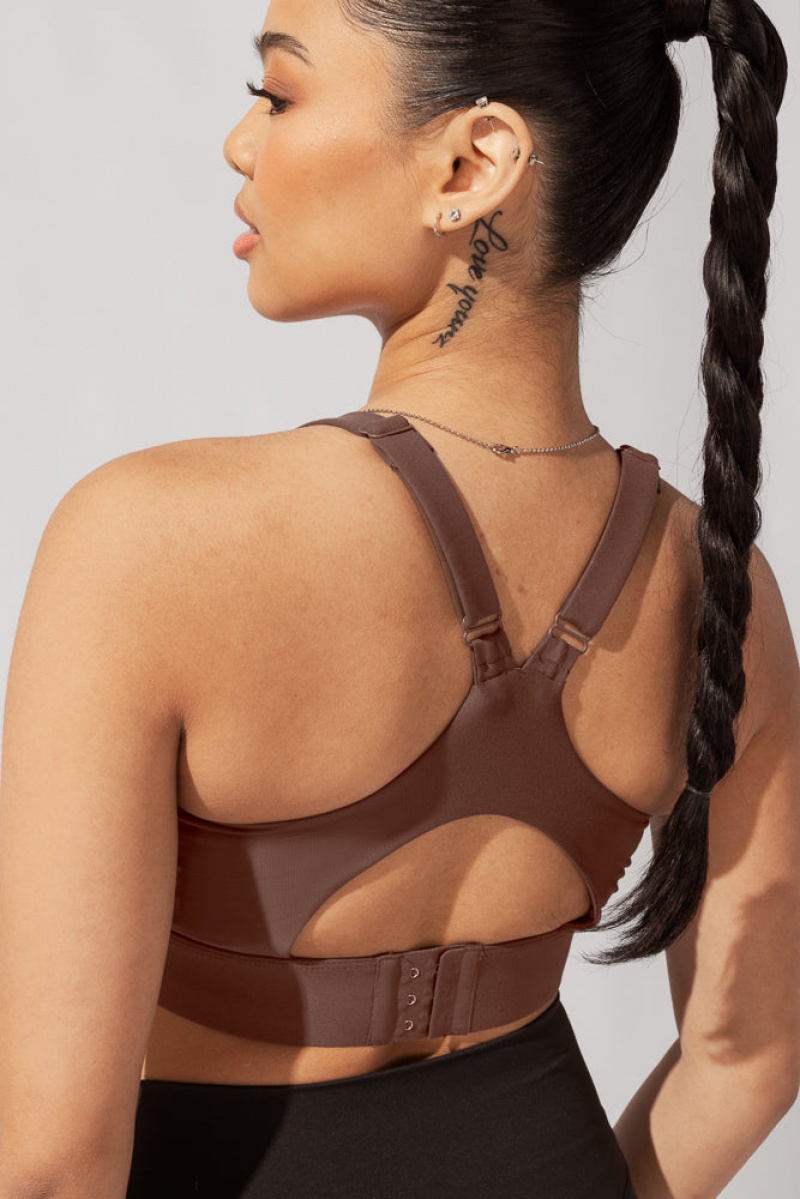 POPFLEX Ambition Bra Mocha | CAZQ29137