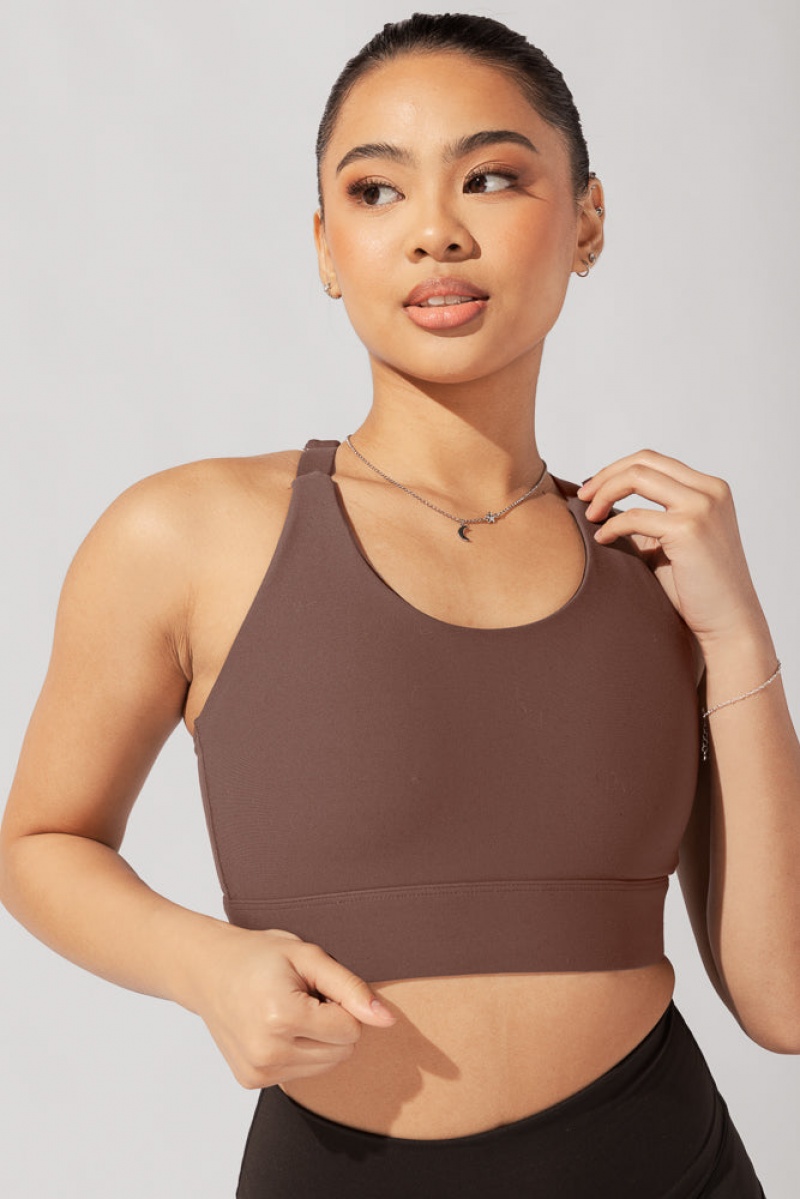 POPFLEX Ambition Bra Mocha | CAZQ29137