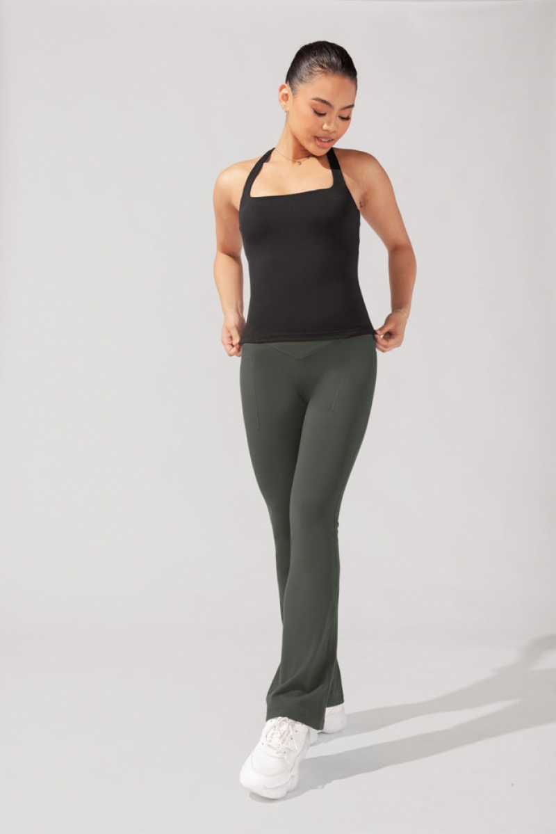 POPFLEX Audrey Tank Černé | XNUY54908