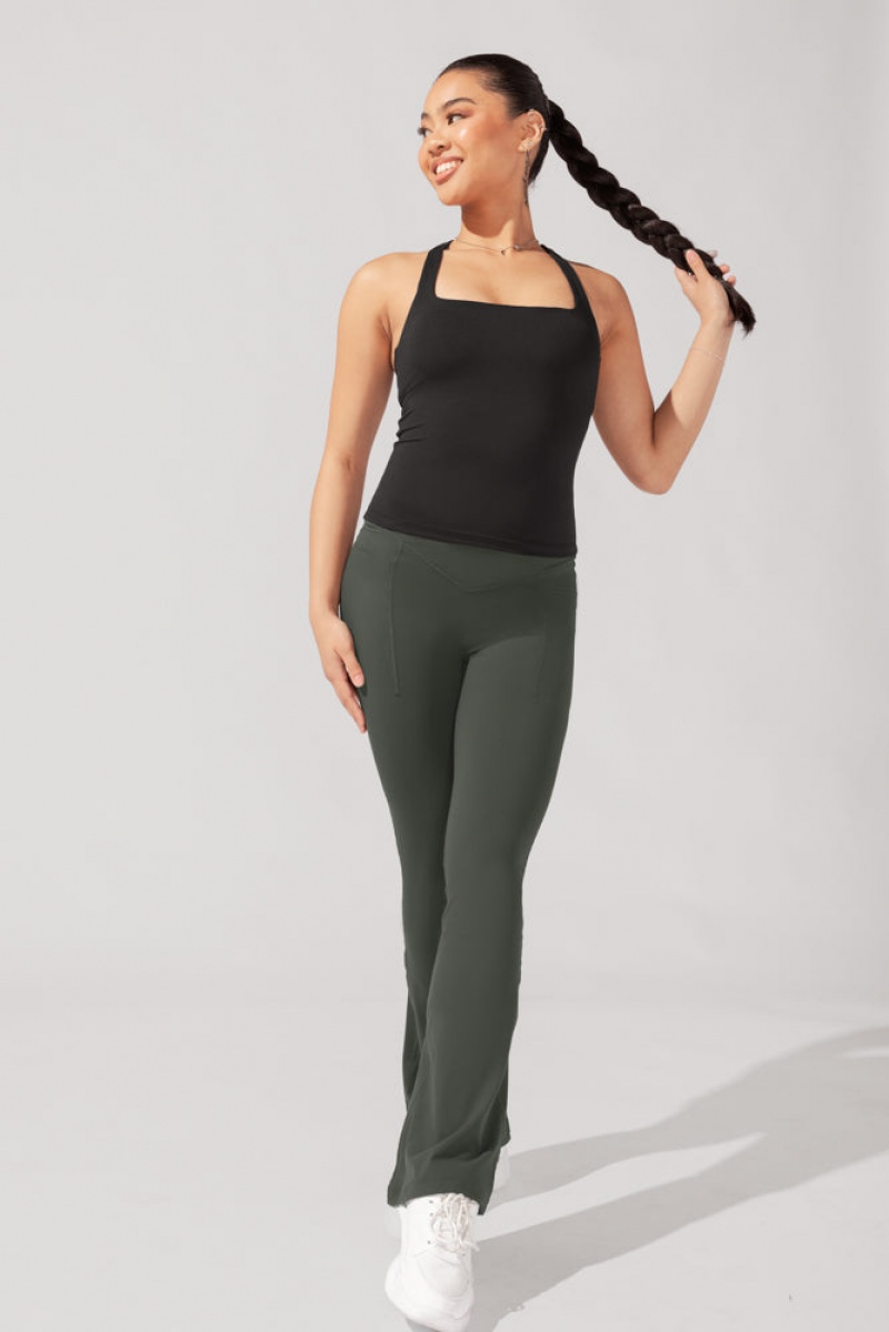 POPFLEX Audrey Tank Černé | XNUY54908