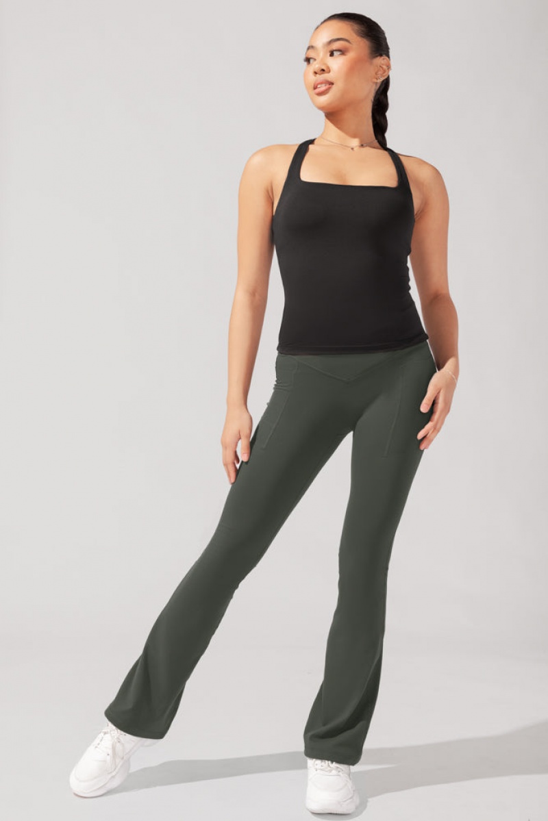POPFLEX Audrey Tank Černé | XNUY54908