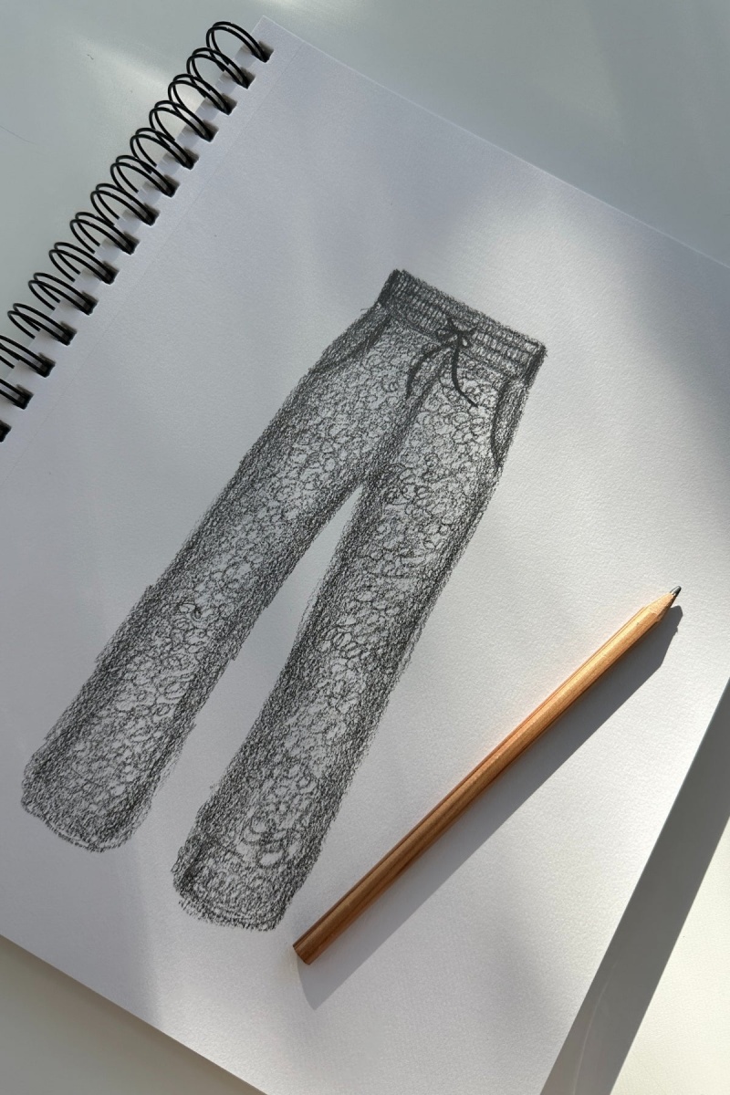 POPFLEX Blanket Pants in Faux Sherpa Taupe | DWLU64852