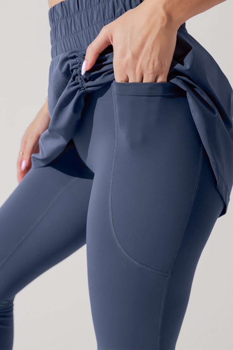 POPFLEX Bungee Sklegging Tmavě Blankyt | JZQC96875