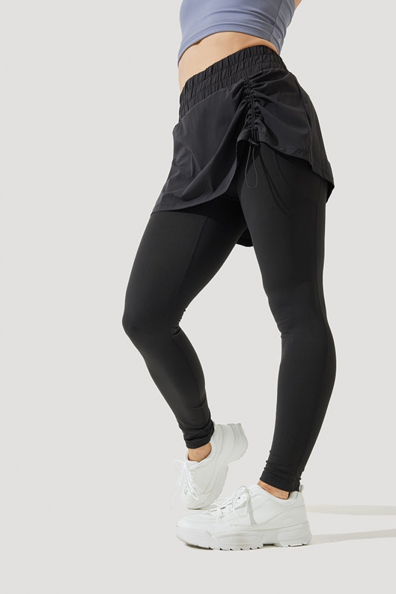 POPFLEX Bungee Sklegging Černé | PNYL18273