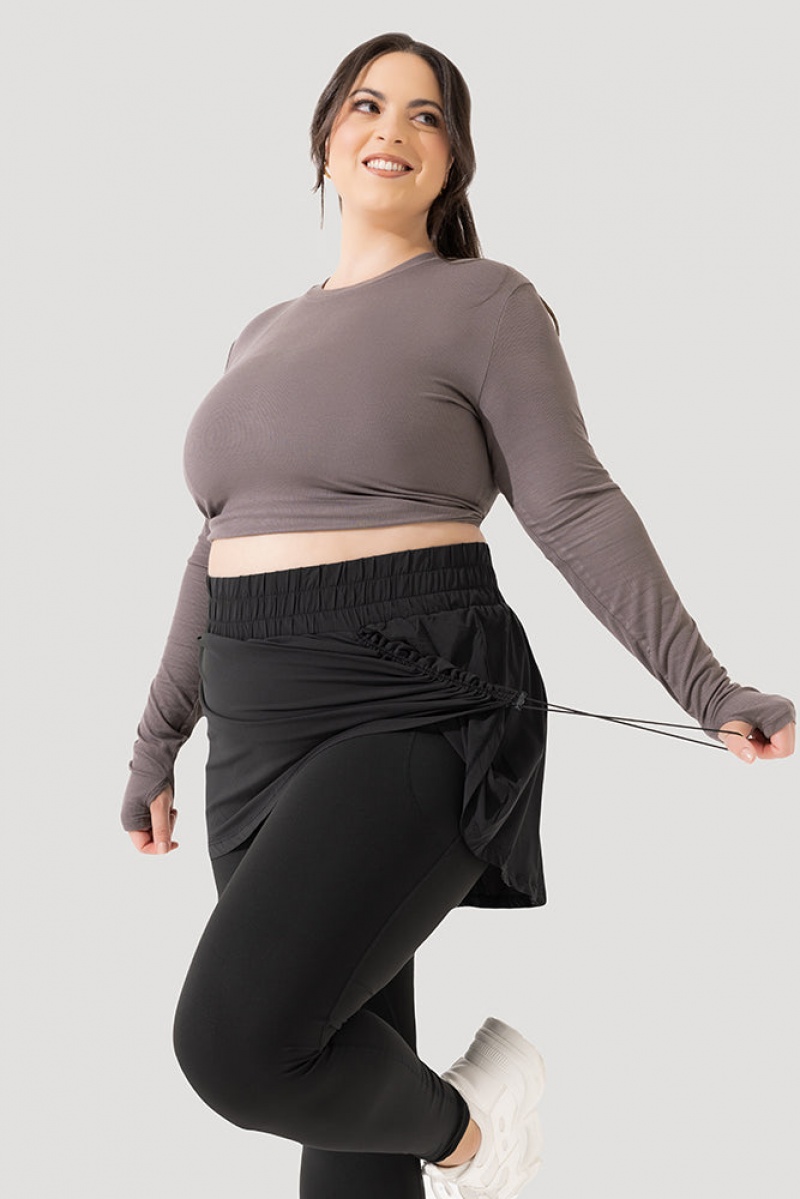 POPFLEX Bungee Sklegging Černé | PNYL18273