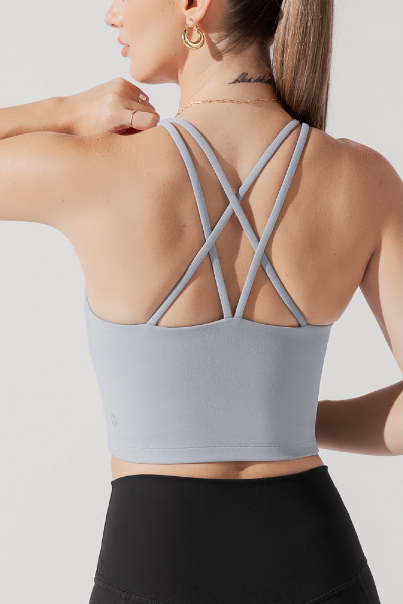 POPFLEX Cleo Corset Crop Bralette Blankyt | OZQH36709