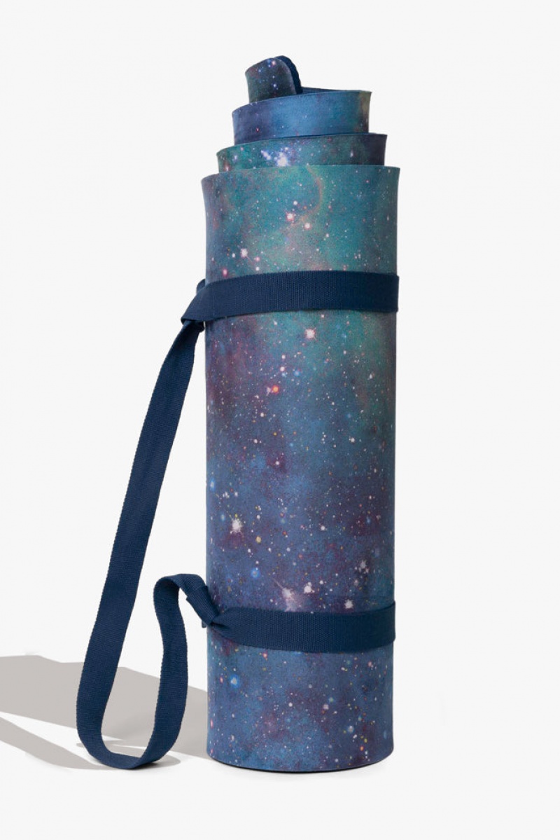 POPFLEX CloudCushion Veganské Semišové Jóga Mat Cool Cosmos 0.5