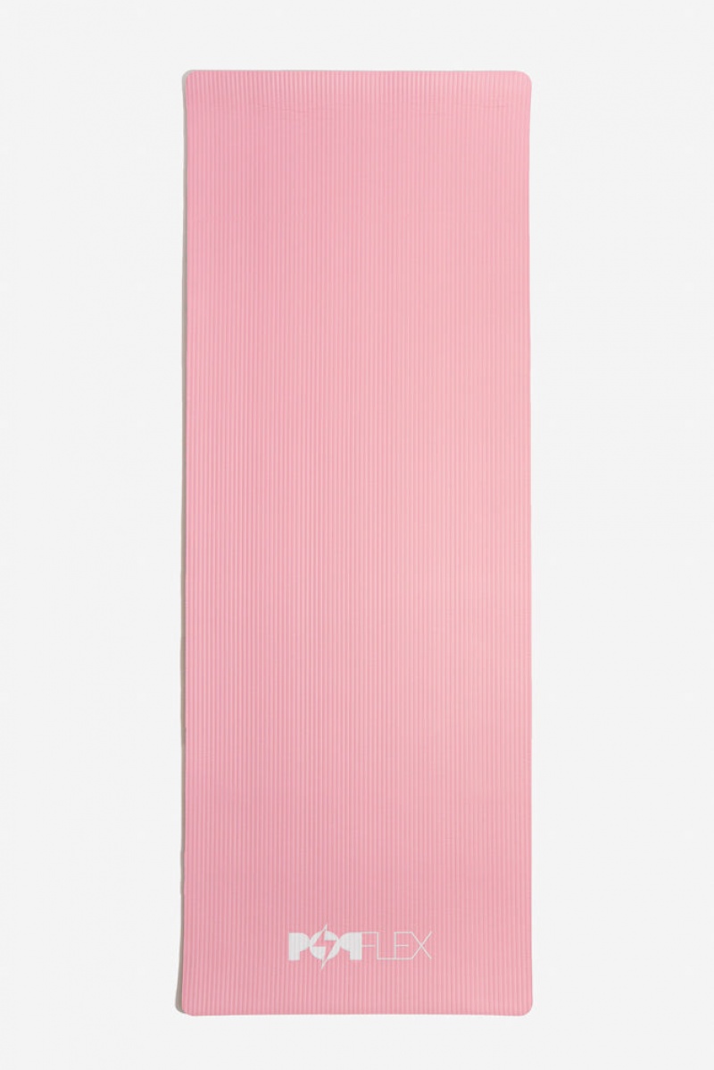 POPFLEX CloudCushion Veganské Semišové Jóga Mat Prismatic 0.5” Thick | TEZD16487