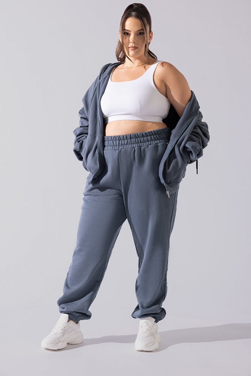 POPFLEX Cloud Rollover Sweatpant Blankyt | KIGL31690
