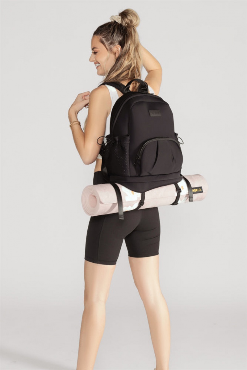 POPFLEX Cora Backpack Černé | JILG76195