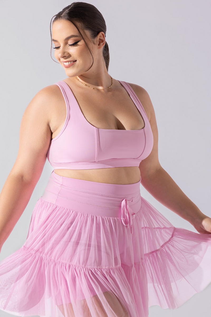 POPFLEX Corset Bra Bubblegum | DNEW85749
