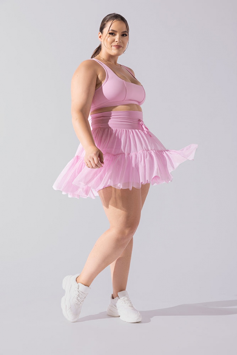 POPFLEX Corset Bra Bubblegum | DNEW85749