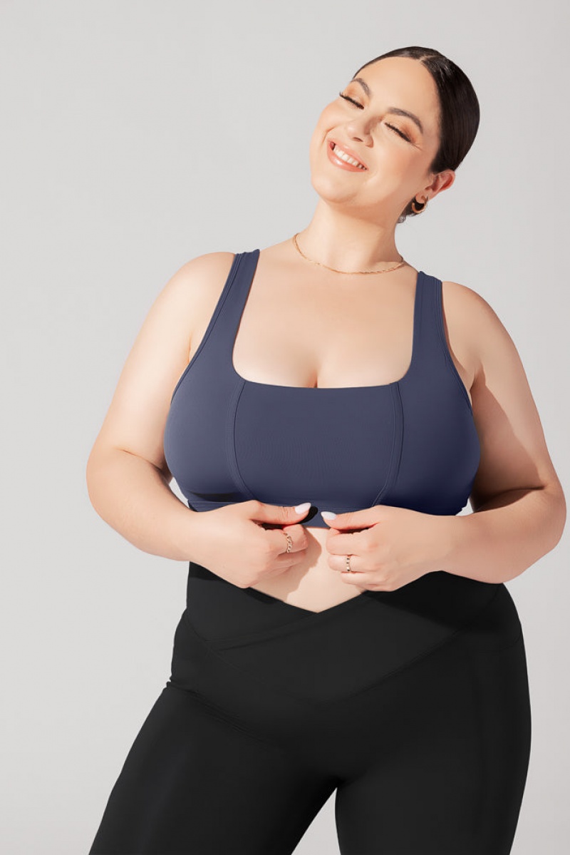 POPFLEX Corset Bra Tmavě Blankyt | ZIQV52908