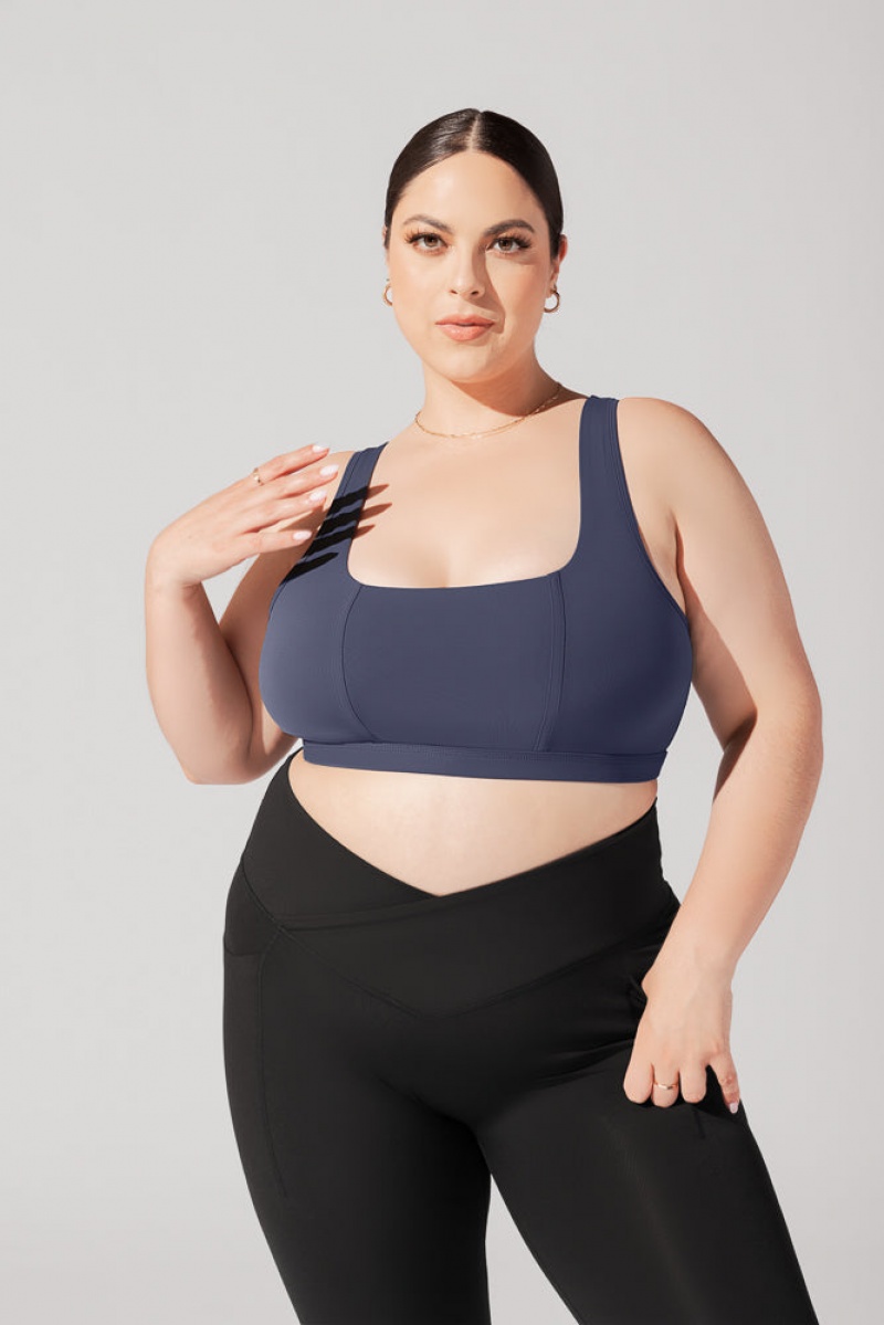 POPFLEX Corset Bra Tmavě Blankyt | ZIQV52908