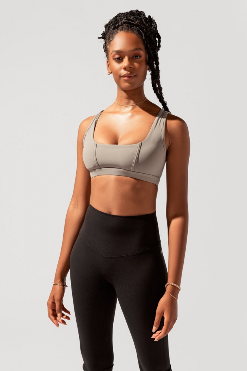POPFLEX Corset Bra Šedé | WZMX42937