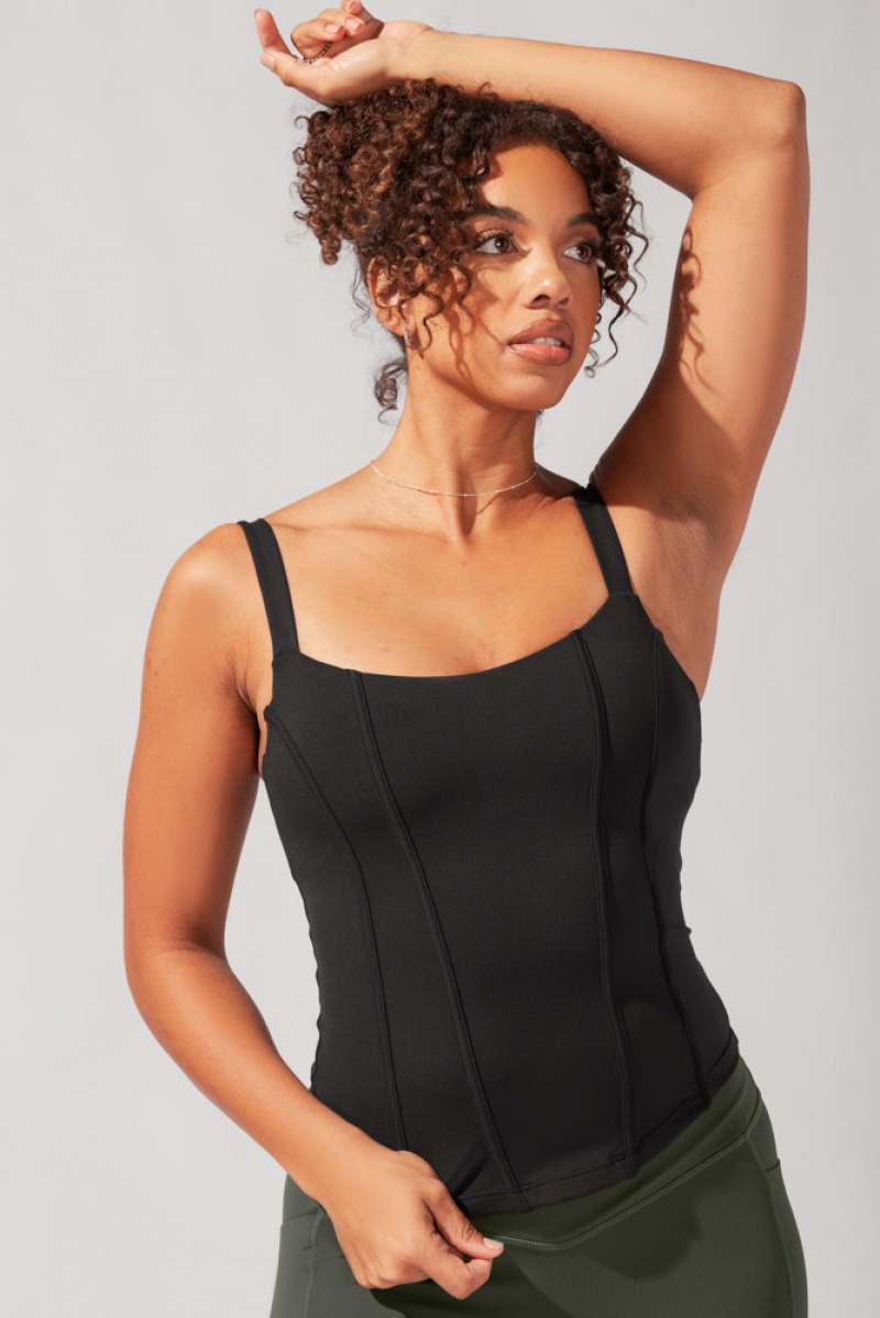 POPFLEX Corset Cami Černé | HEDY63524