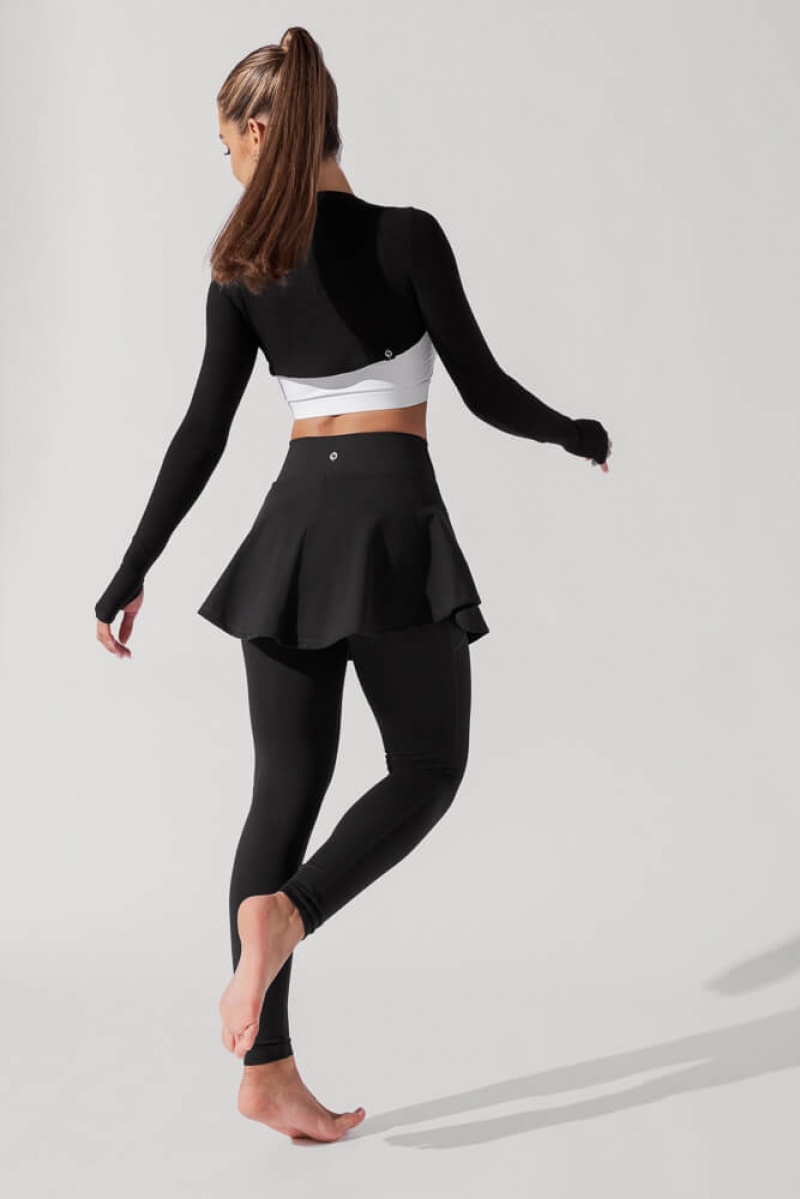 POPFLEX Crisscross Hourglass® Sklegging Černé | DBTP37251