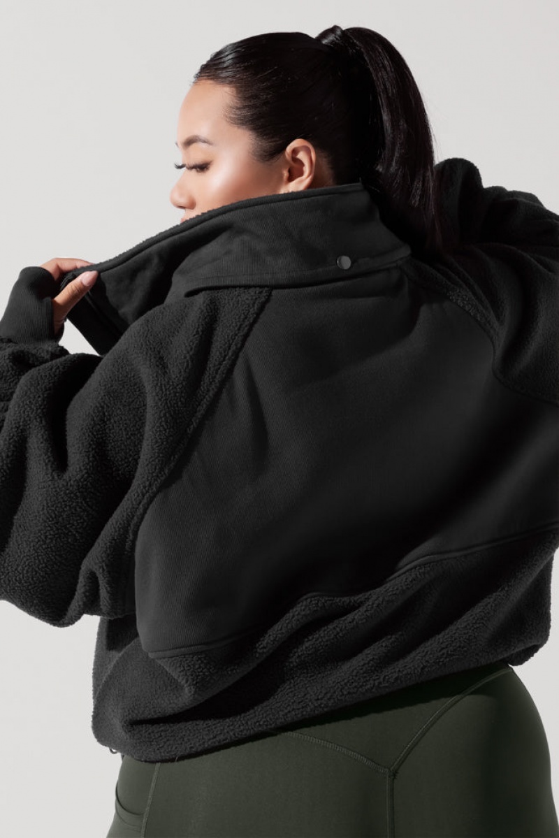 POPFLEX Find Your Inner Fleece Jacket Charcoal | FRXD92160