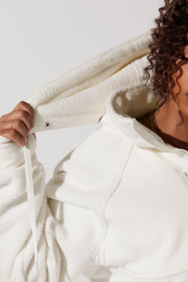 POPFLEX Find Your Inner Fleece Jacket Krém | UISN15084