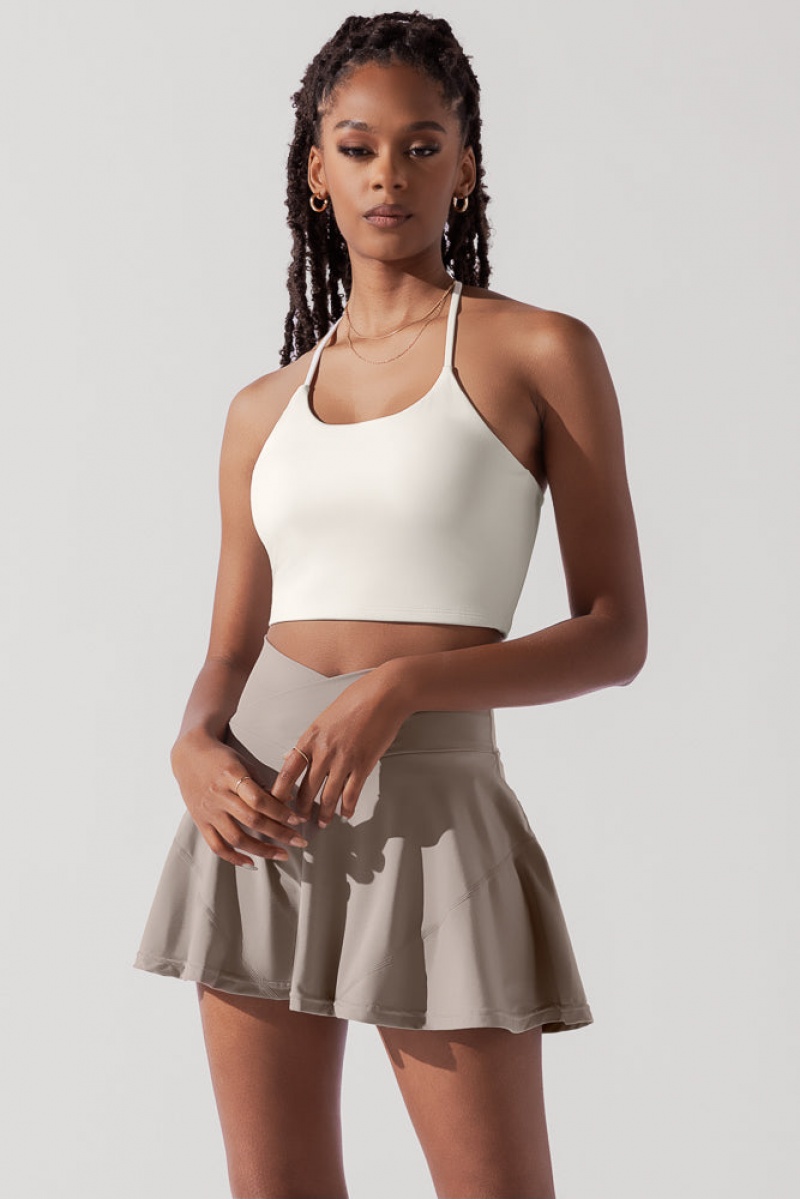 POPFLEX Flexy Crop Top Krém | HFMJ64092