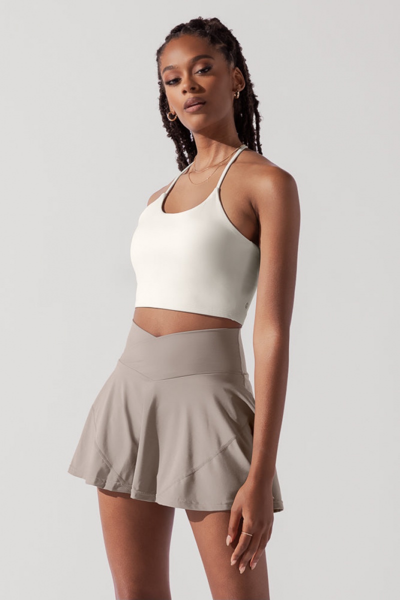 POPFLEX Flexy Crop Top Krém | HFMJ64092