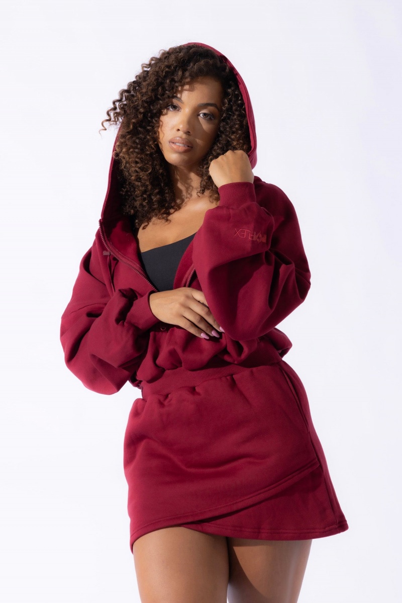 POPFLEX Game Day Šaty Crimson | WPLG39067