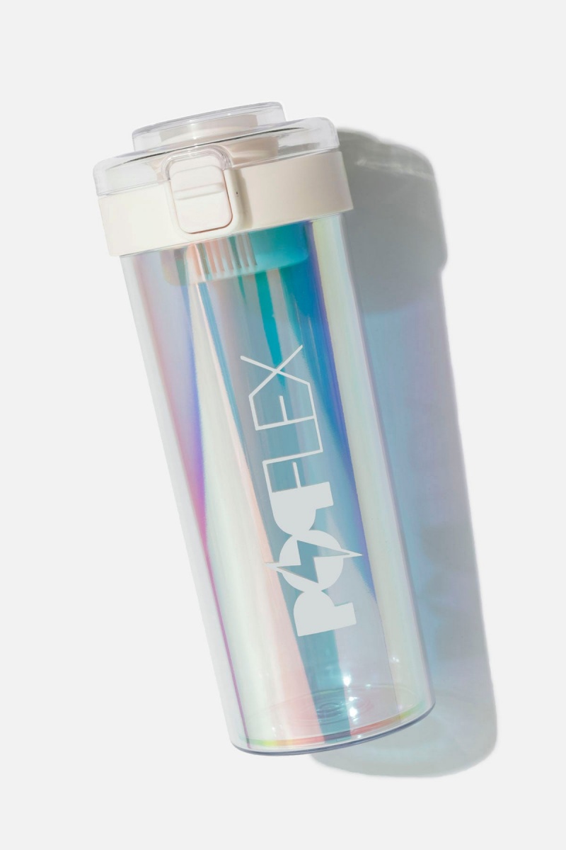 POPFLEX Iridescent Shaker Bottle Krém | VPKO47651