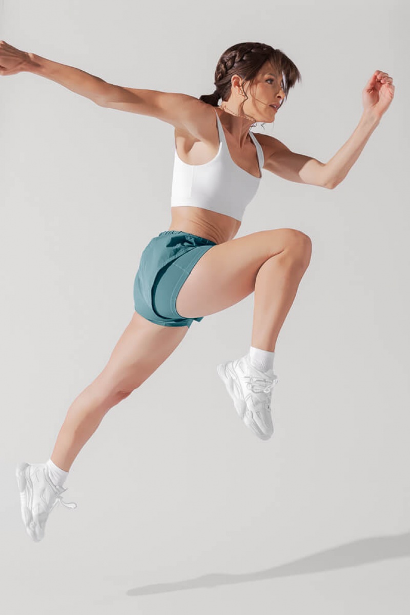 POPFLEX Low Rise Supershort™ Arctic Teal | HOLW63705