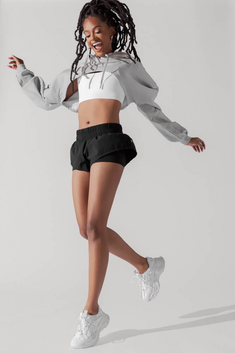 POPFLEX Low Rise Supershort™ Černé | YNWH17803