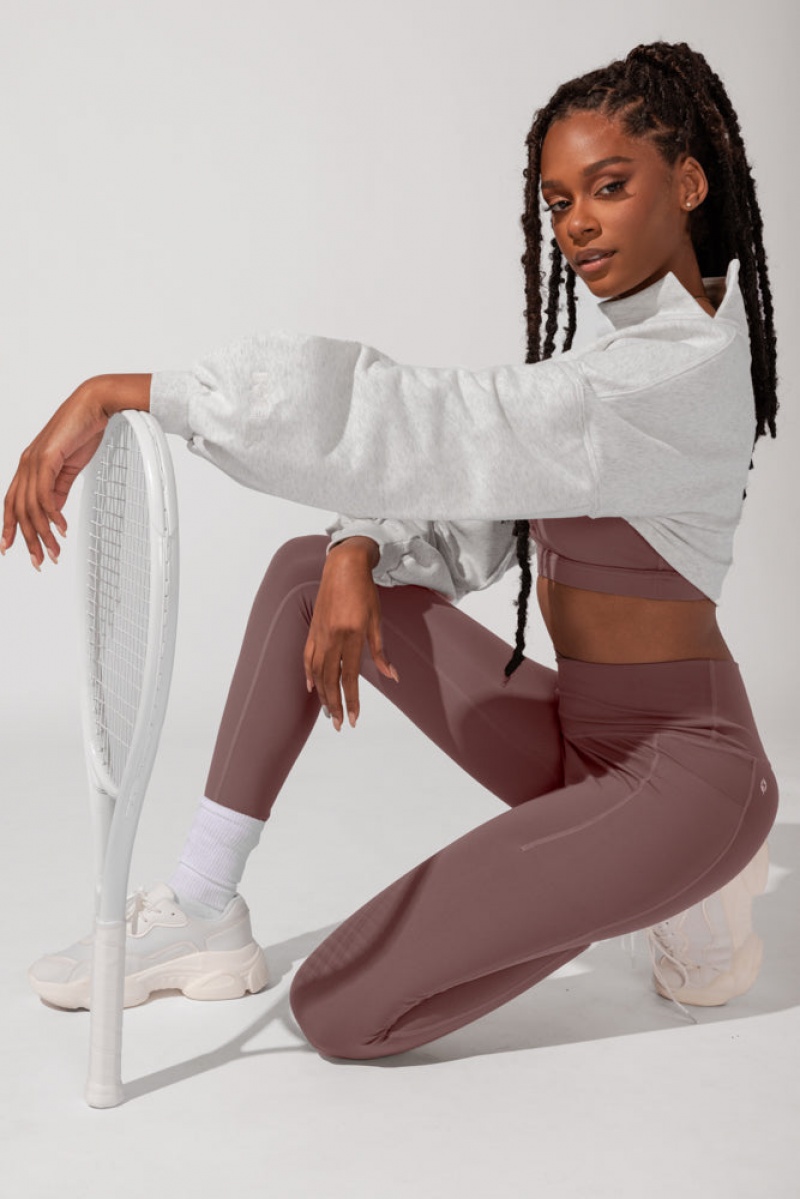 POPFLEX Mockneck Shruggie Šedé | LAVT03476