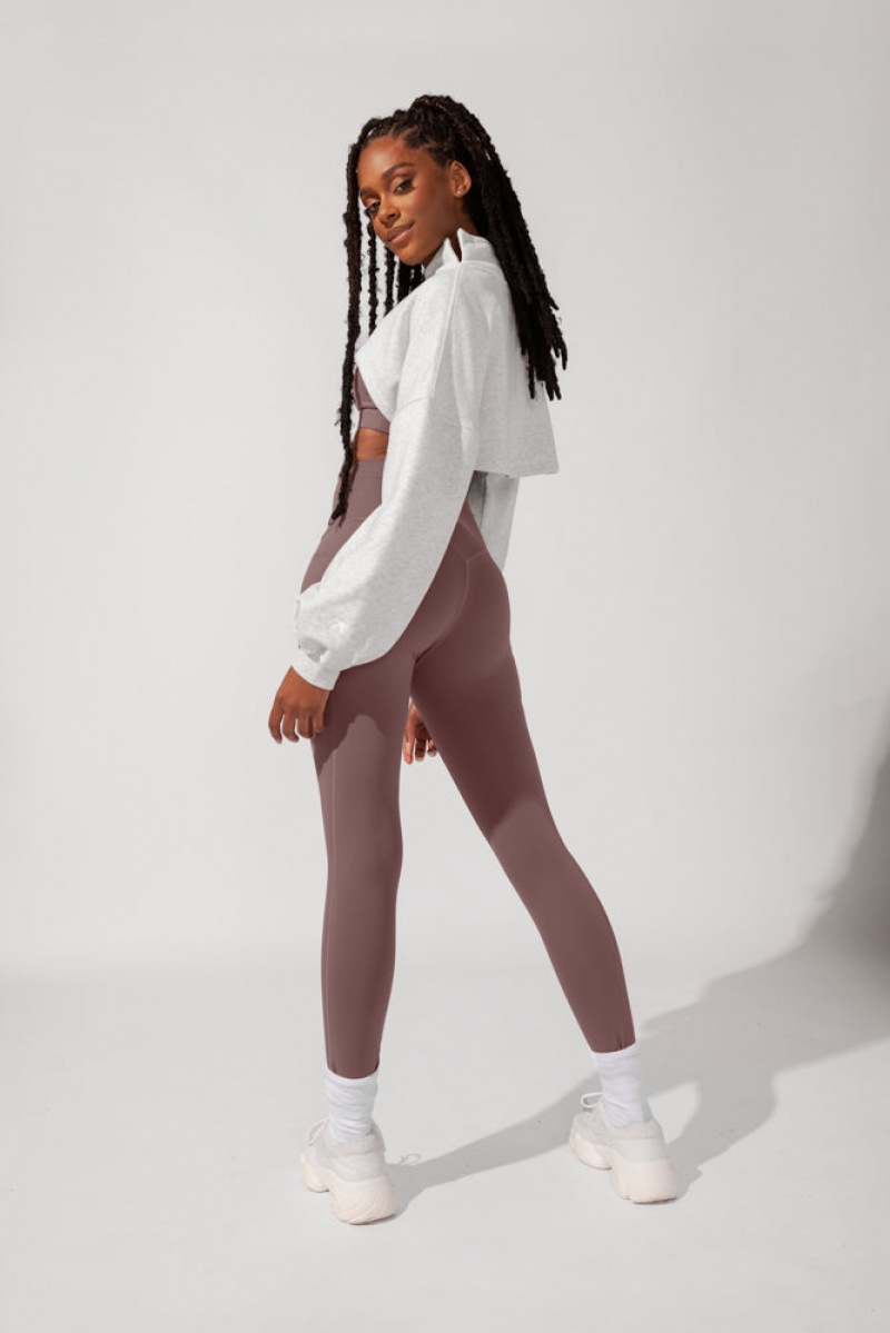 POPFLEX Mockneck Shruggie Šedé | LAVT03476