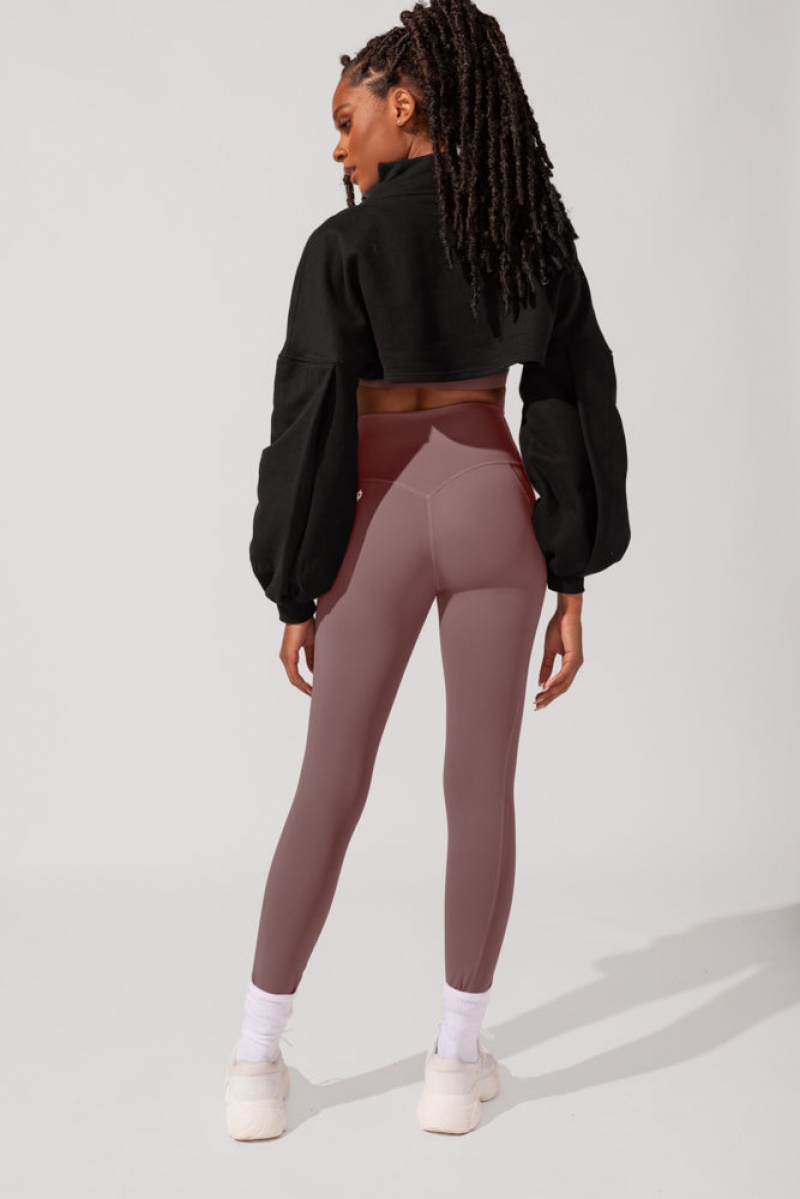 POPFLEX Mockneck Shruggie Černé | TOXC65401