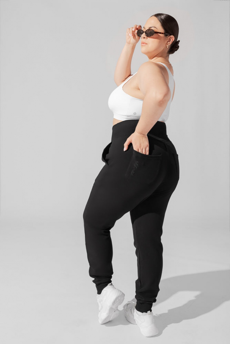 POPFLEX Ooey Gooey Jogger Černé | NBQO78023