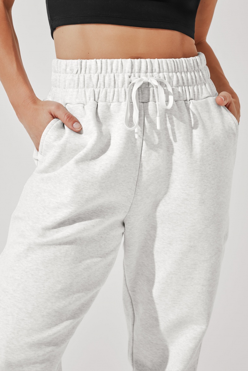 POPFLEX Ooey Gooey Sweatpant Světle Šedé | APIV49578