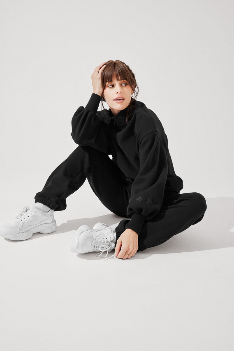POPFLEX Ooey Gooey Sweatpant Černé | PGIV21076
