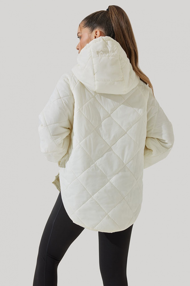 POPFLEX Pillow Packable Puffer Jacket Krém | KBSJ19230