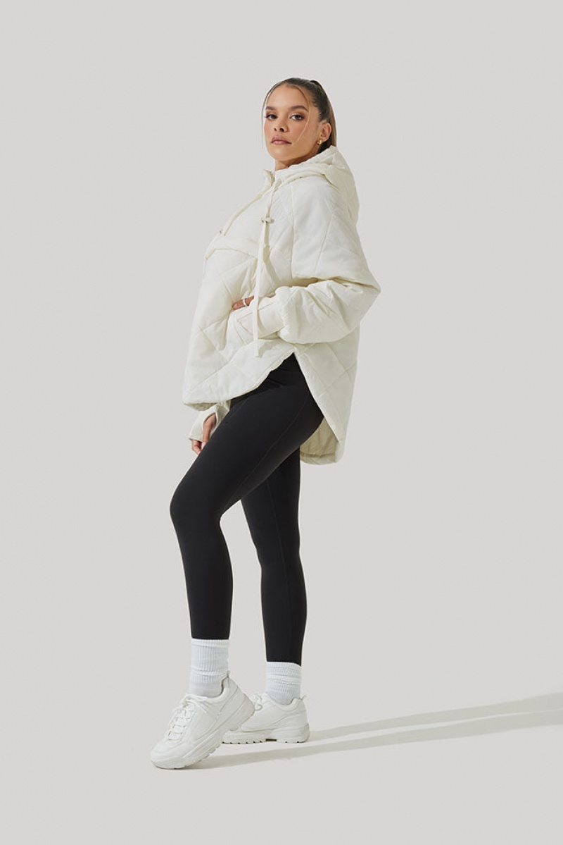 POPFLEX Pillow Packable Puffer Jacket Krém | KBSJ19230