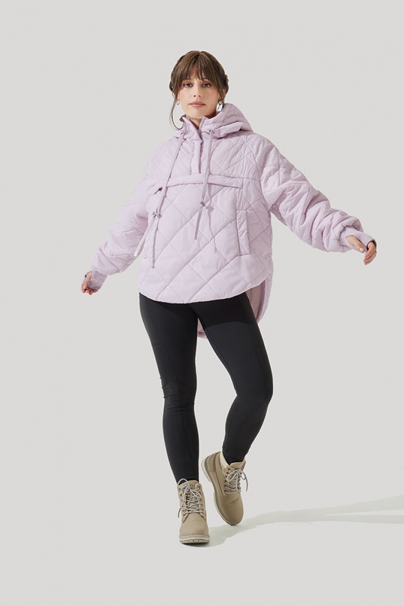 POPFLEX Pillow Packable Puffer Jacket Orchid Ice | FSPU26817