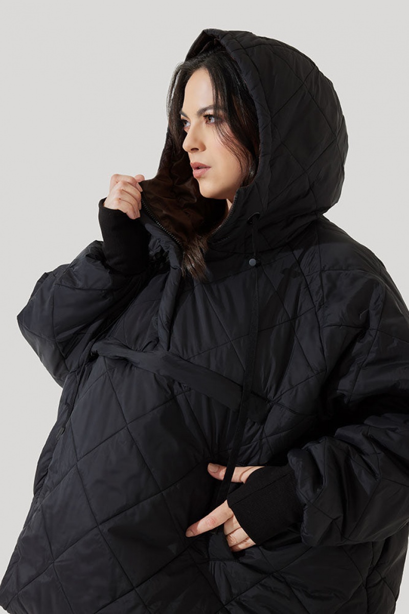POPFLEX Pillow Packable Puffer Jacket Černé | RCVM71845