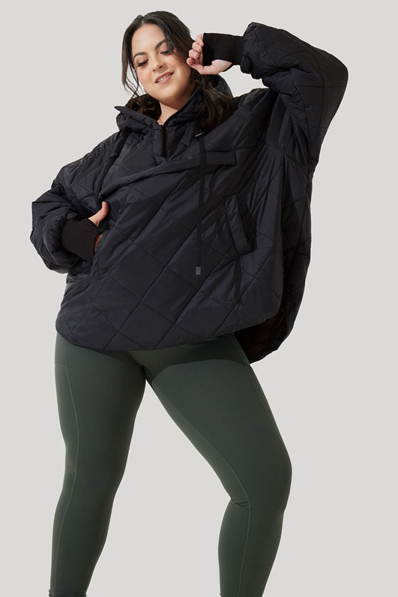 POPFLEX Pillow Packable Puffer Jacket Černé | RCVM71845