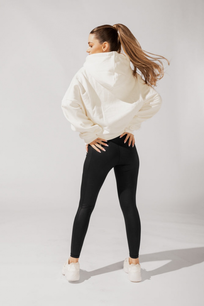 POPFLEX Pullover Cloud Hoodie Bílé | HLEP13295