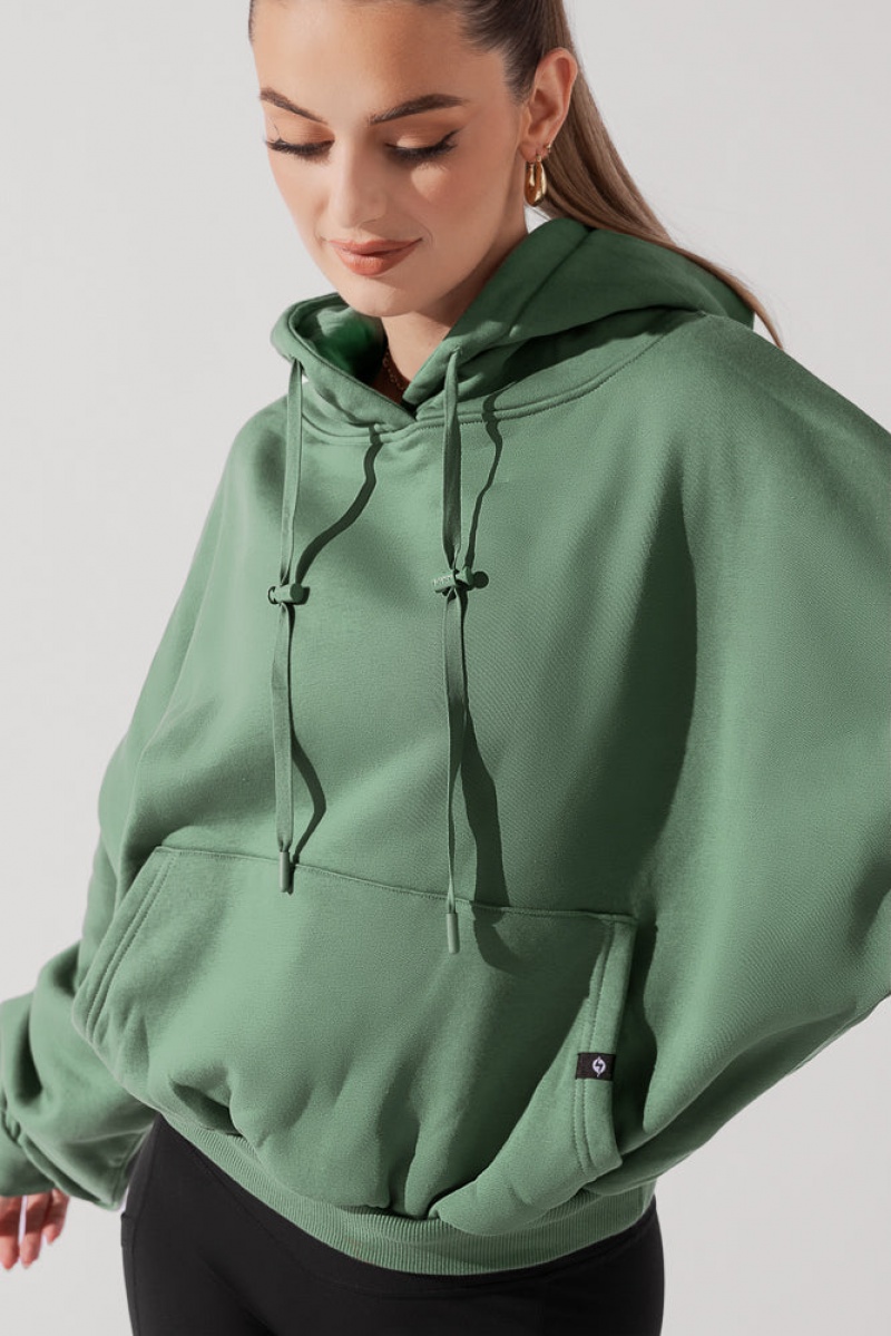 POPFLEX Pullover Cloud Hoodie Juniper | HQGI59084
