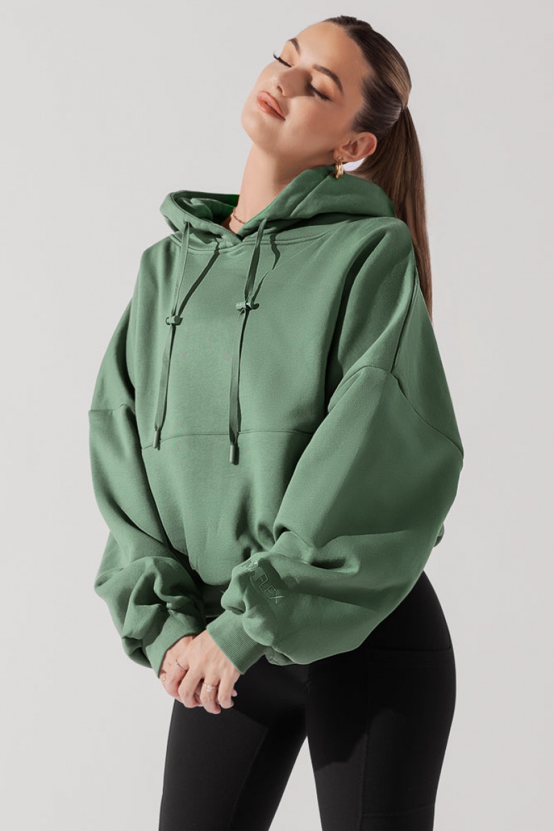 POPFLEX Pullover Cloud Hoodie Juniper | HQGI59084